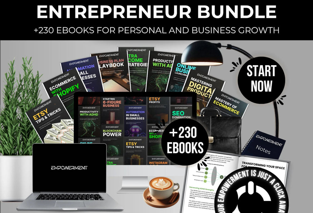 The Entrepreneur's Growth Library — 200+ Digital Guides for Business, Marketing & Productivity